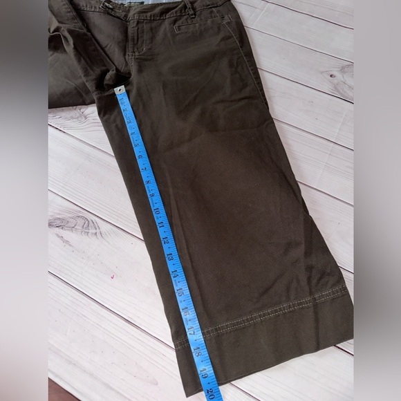 Eddie Bauer Blakely Fit Cropped Wide Leg Pants - Size 10 Office Church School - Picture 6 of 8